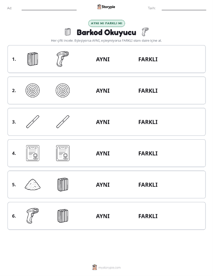 Aynı mı Farklı mı