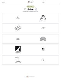 Prism printable worksheet preview
