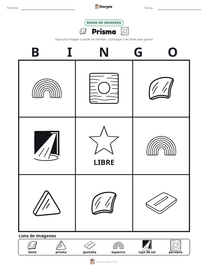Bingo de Imágenes