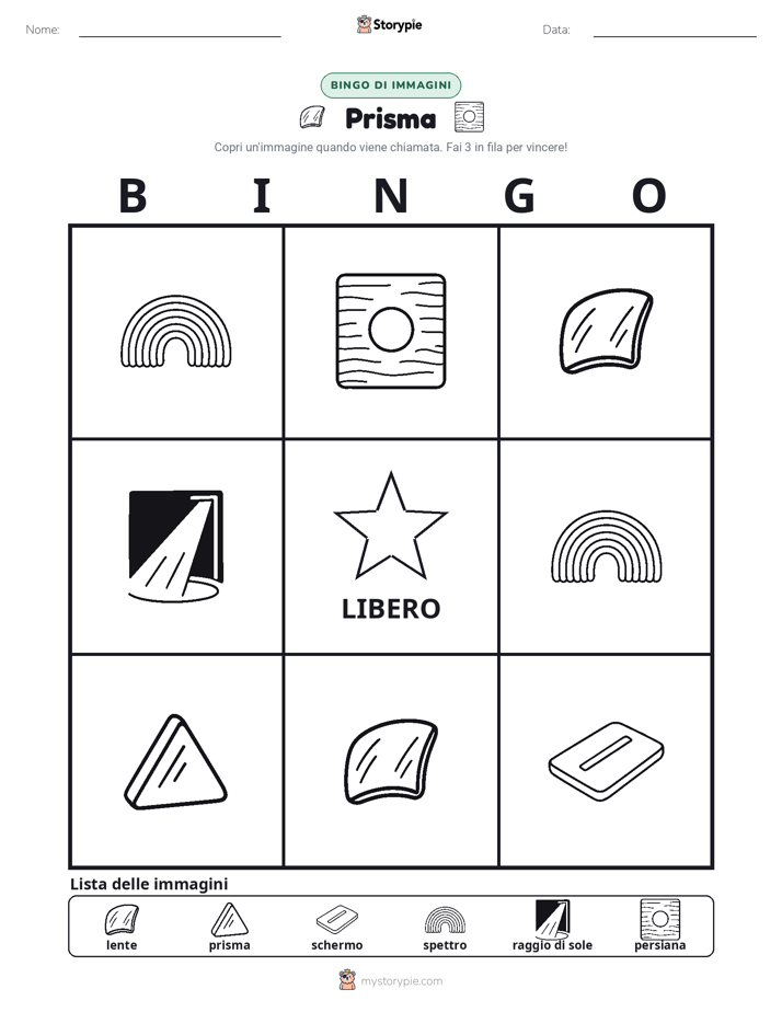 Bingo delle Immagini