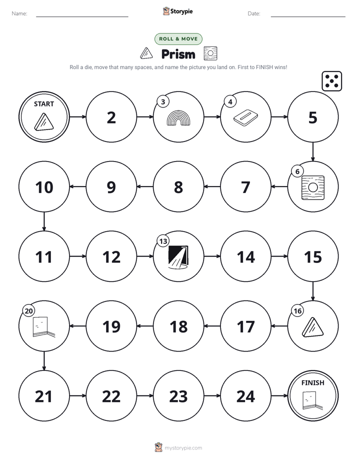 Roll & Move Game