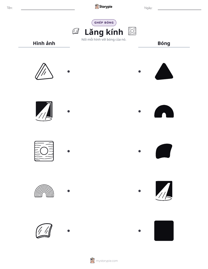 Ghép Hình Bóng