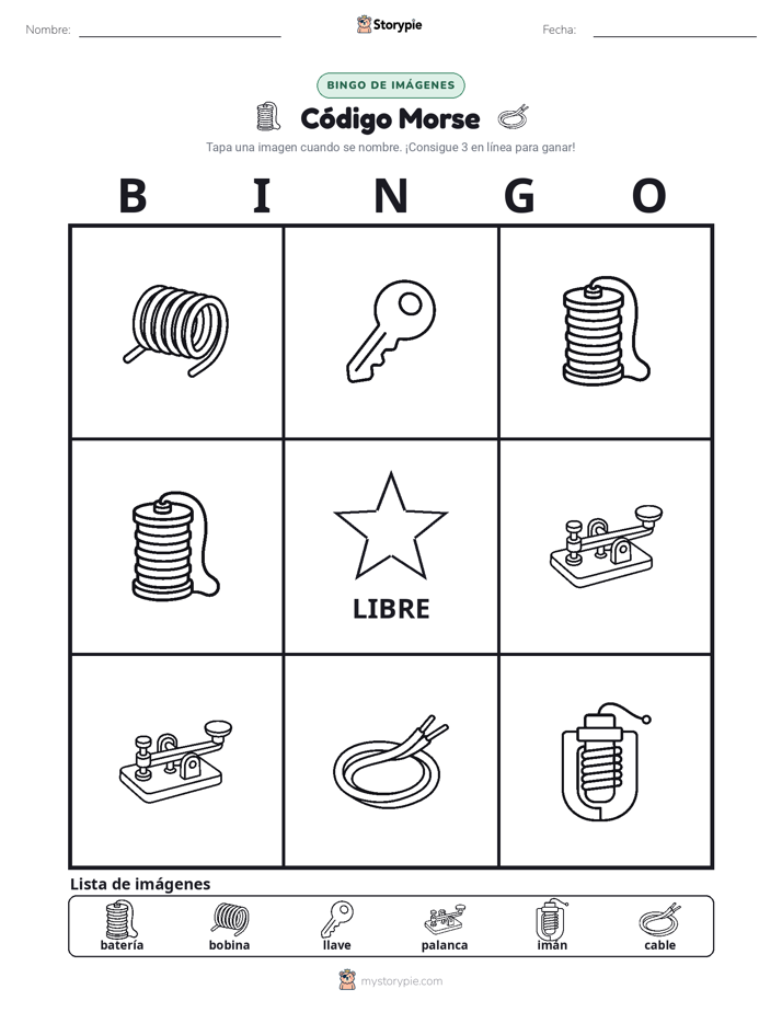 Bingo de Imágenes