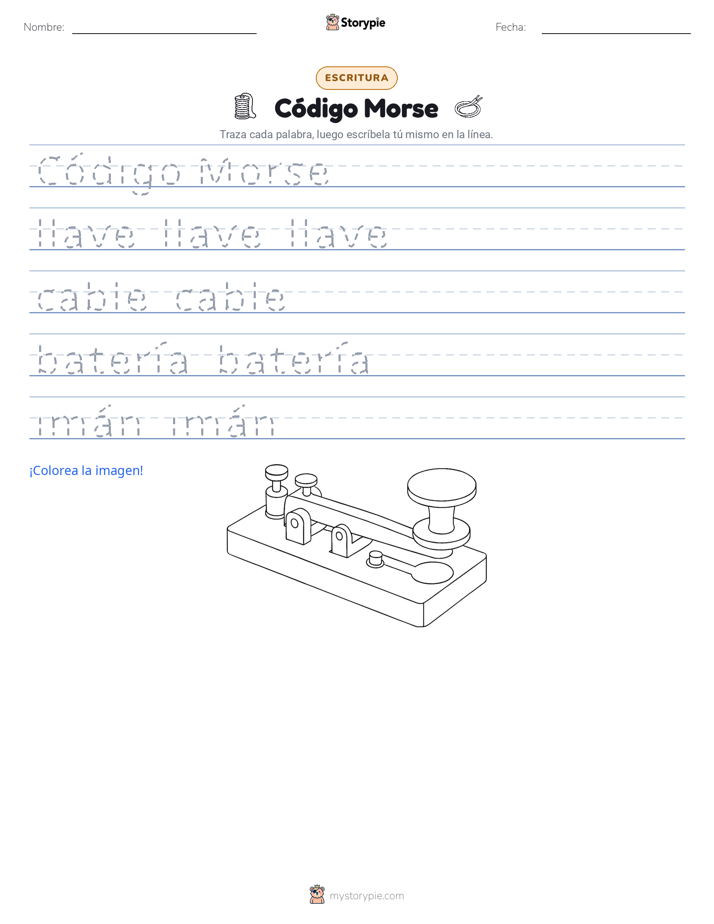 Práctica de Escritura