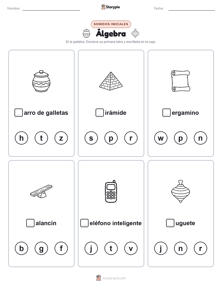 Sonidos Iniciales