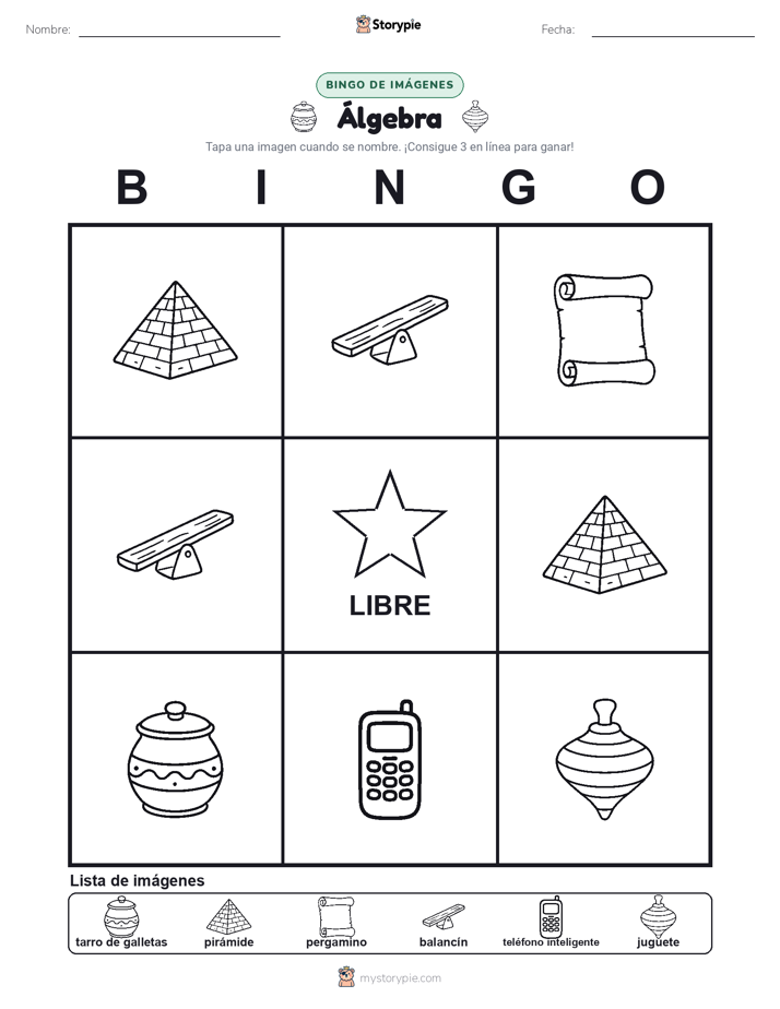Bingo de Imágenes