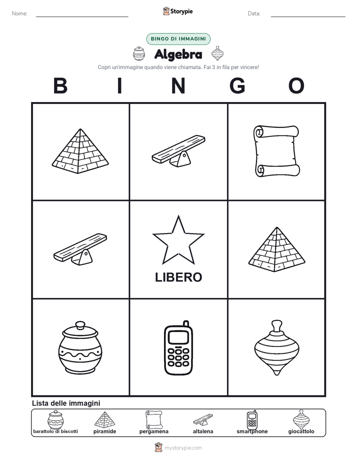 Bingo delle Immagini