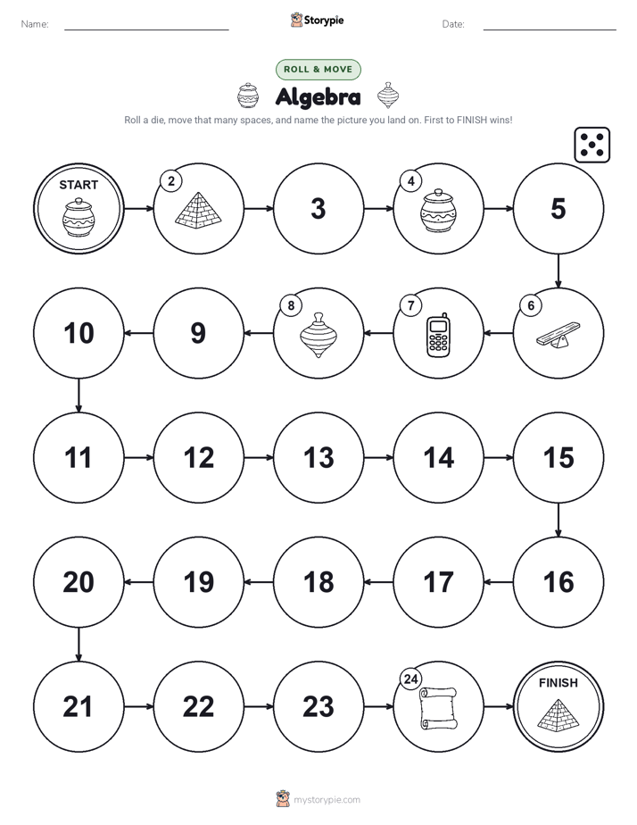 Roll & Move Game
