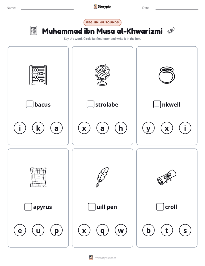 Beginning Sounds