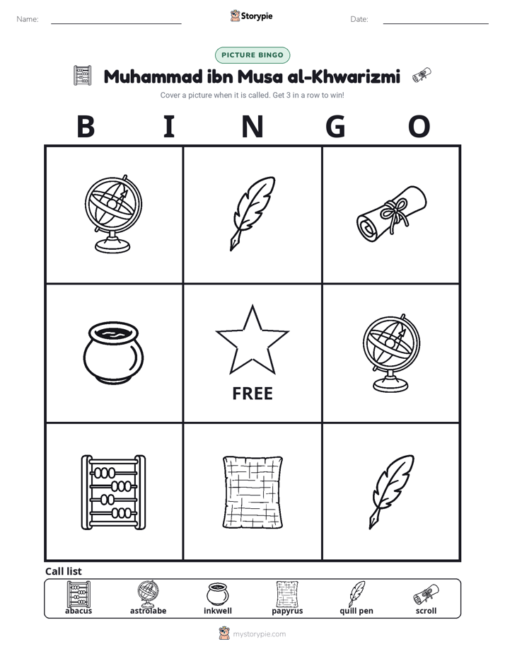 Picture Bingo