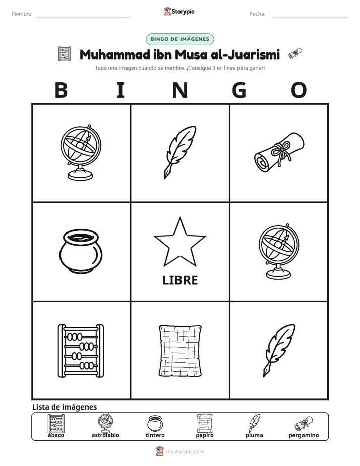 Bingo de Imágenes