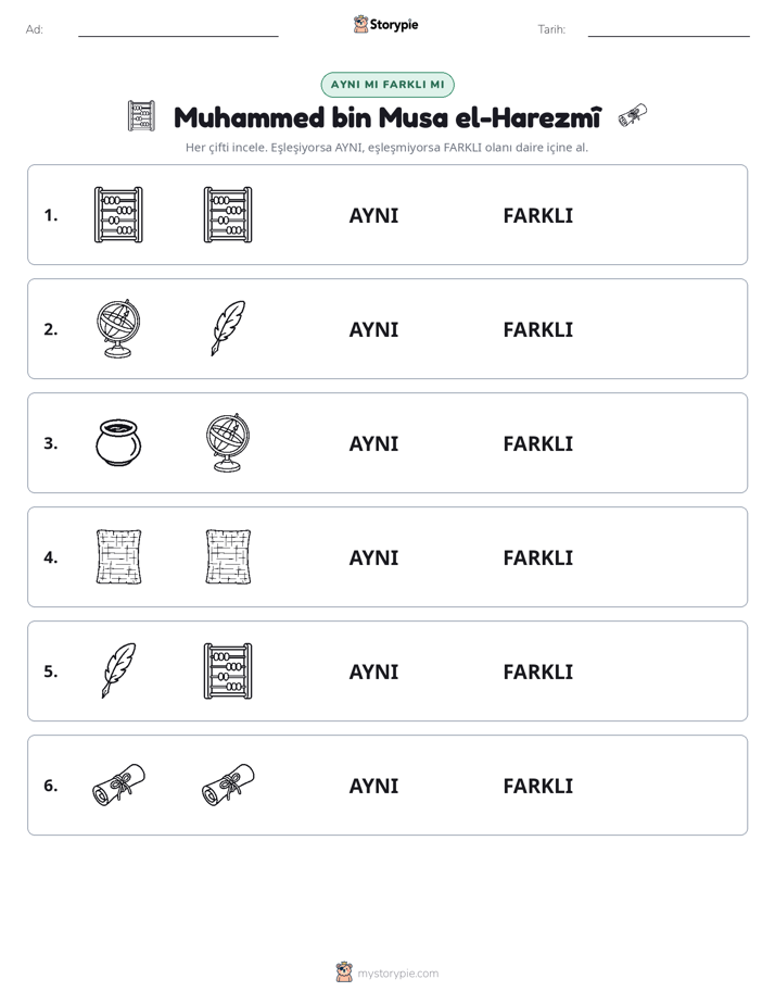 Aynı mı Farklı mı