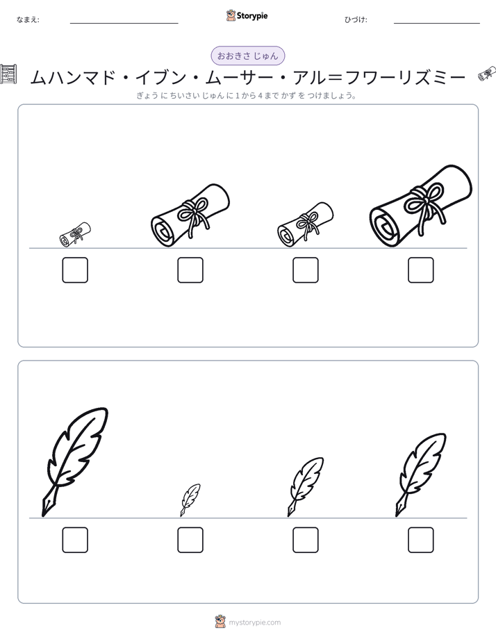 サイズ順