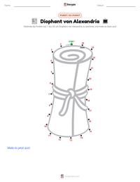 Diophant von Alexandria druckbare Arbeitsblatt Vorschau