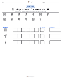 Xem trước tài liệu in sẵn Diophantus xứ Alexandria