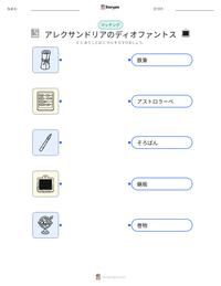 アレクサンドリアのディオファントス の印刷可能ワークシートプレビュー