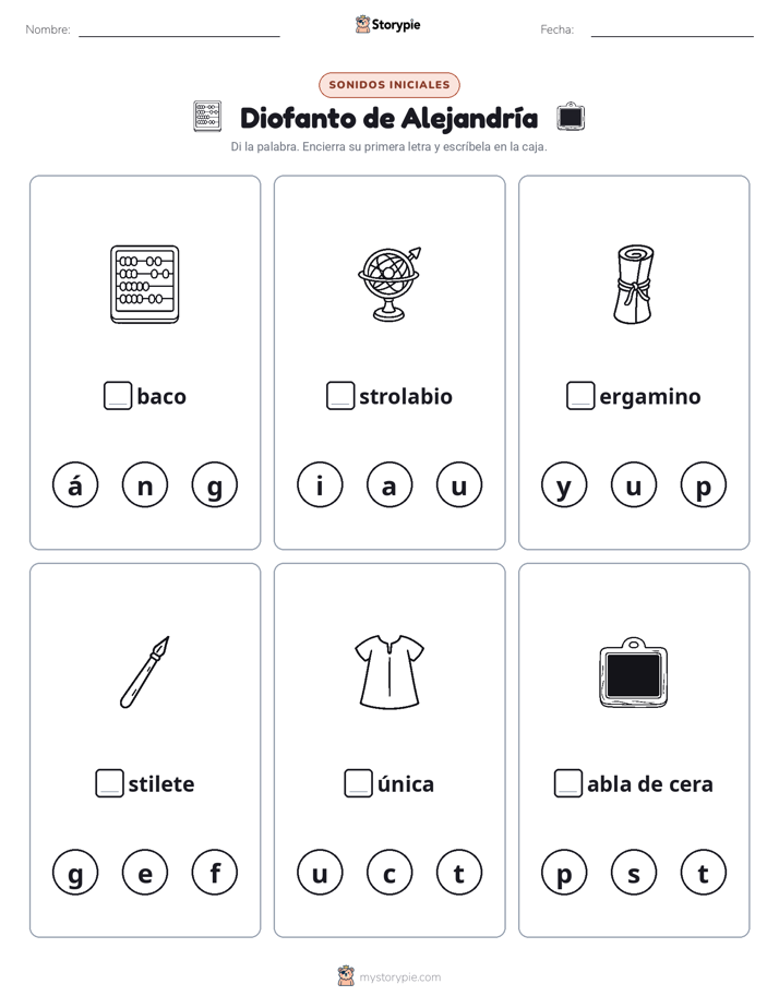 Sonidos Iniciales