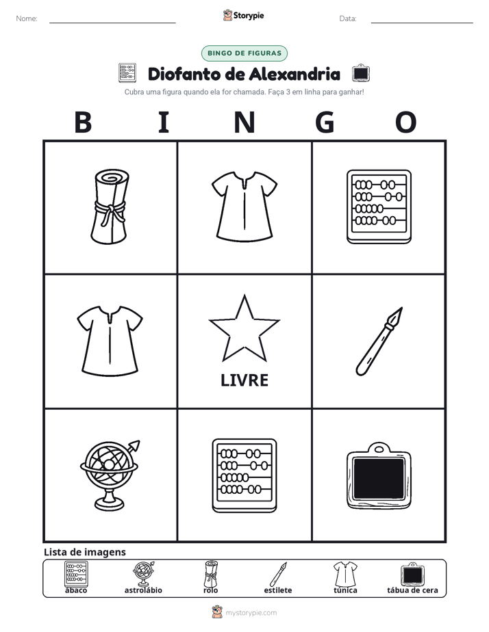 Bingo de Imagens