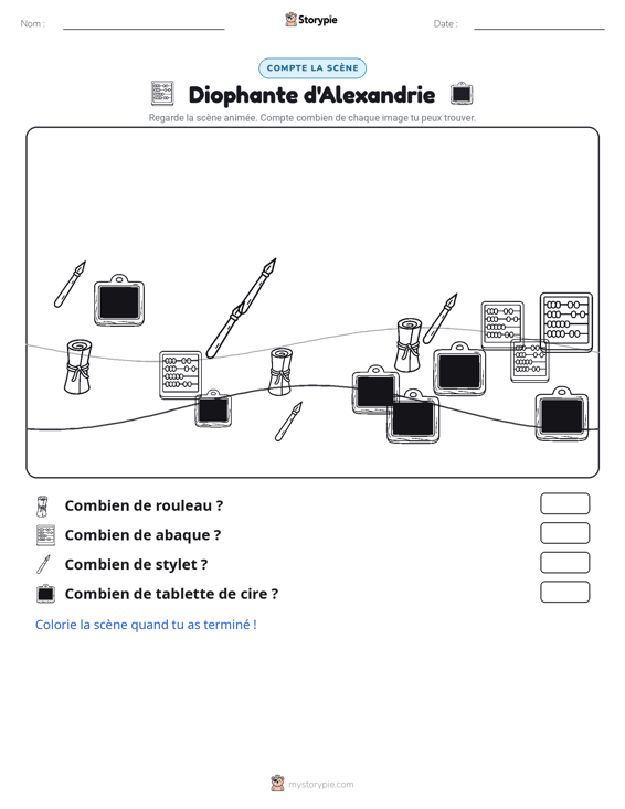 Scène de Comptage