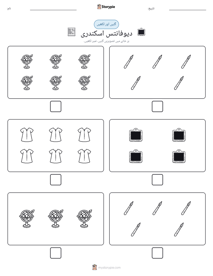 گنیں اور لکھیں