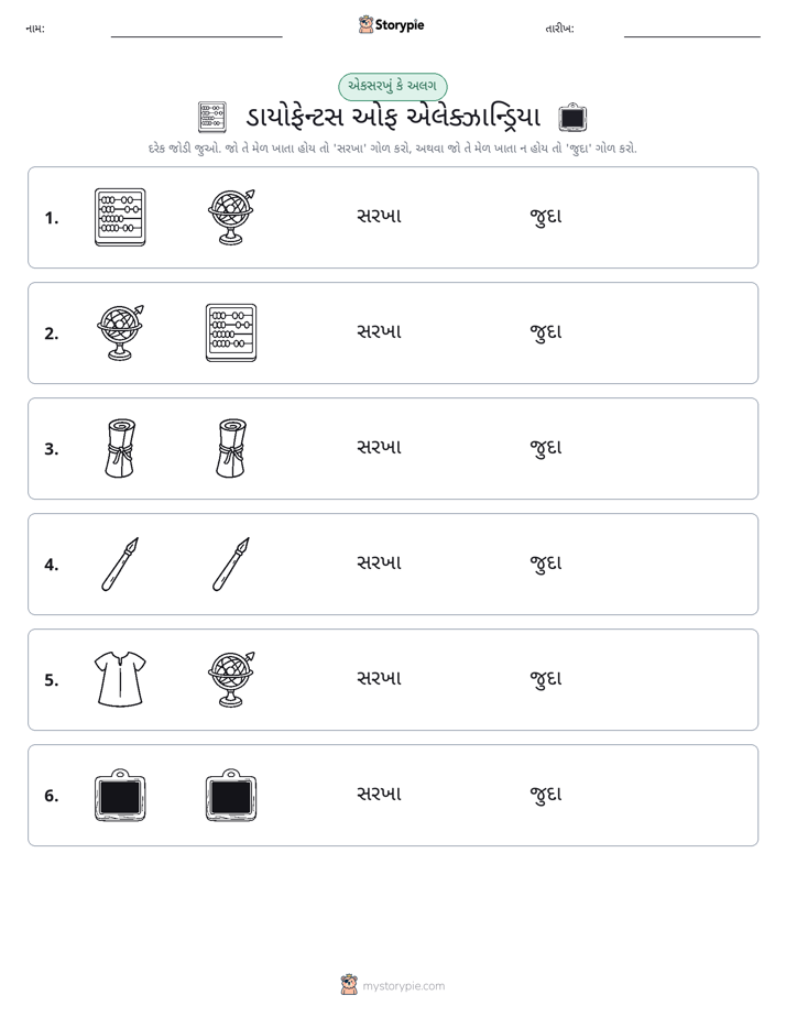 સમાન કે અલગ