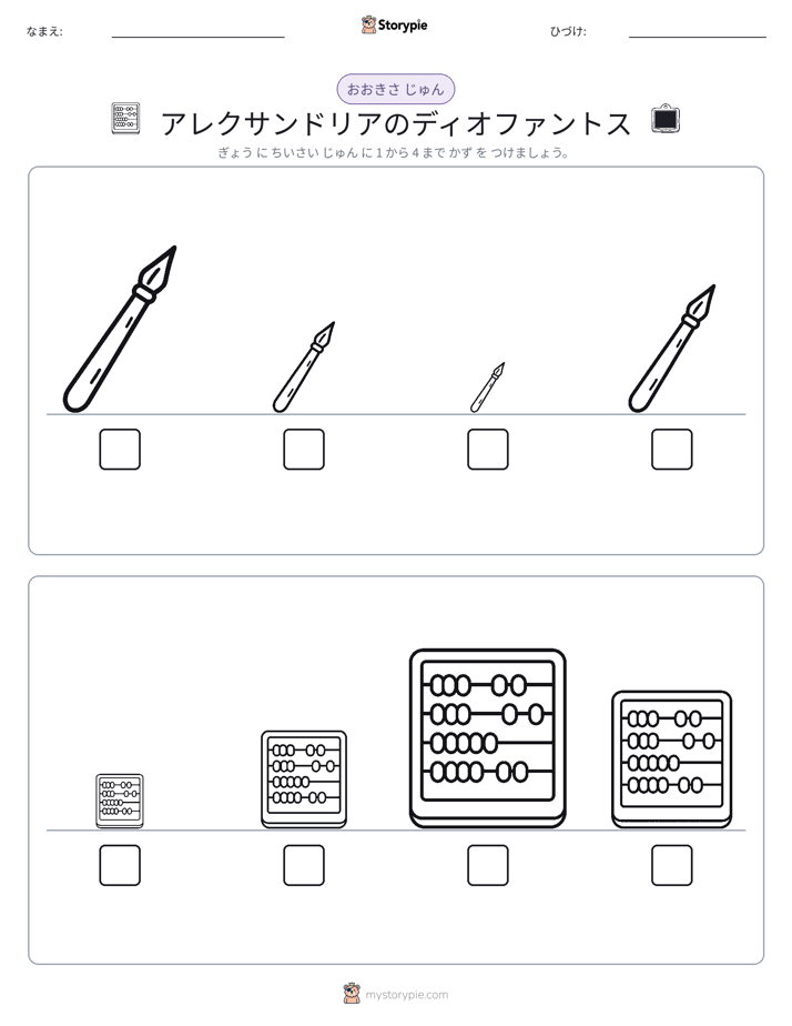 サイズ順