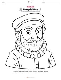 François Viète afdrukbare werkblad voorbeeld
