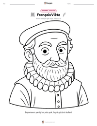 François Viète yazdırılabilir çalışma sayfası önizlemesi