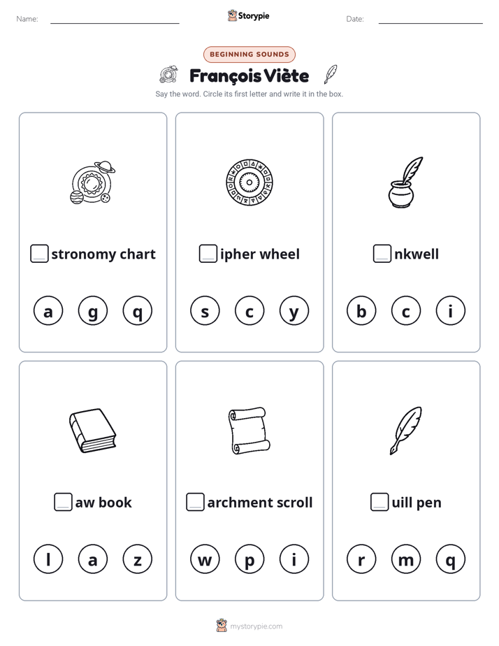 Beginning Sounds