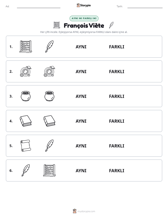 Aynı mı Farklı mı