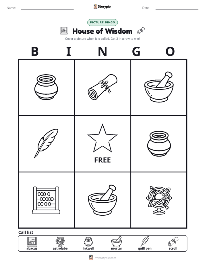 Picture Bingo