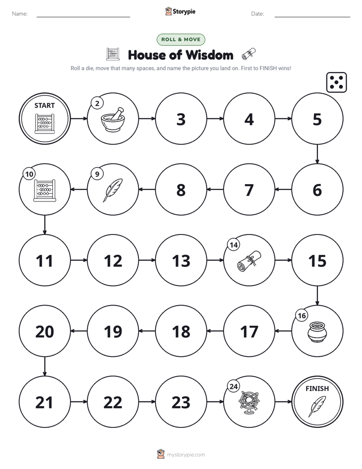 Roll & Move Game