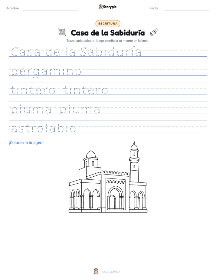 Práctica de Escritura