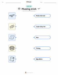 Tài liệu in sẵn Phương trình cho trẻ em
