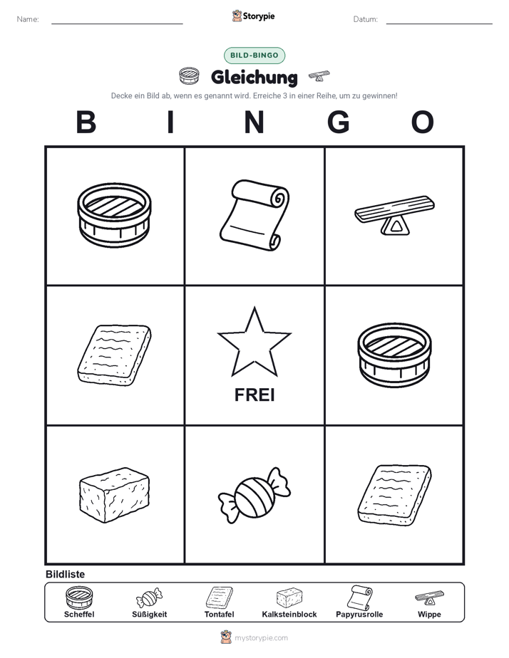 Bild-Bingo