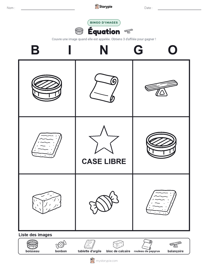 Bingo d'Images