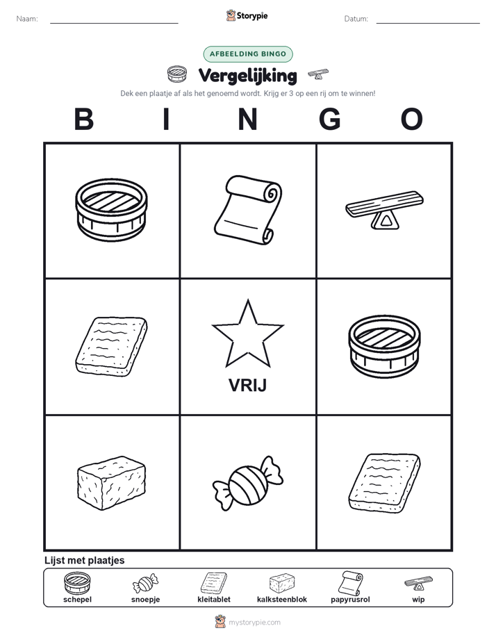 Afbeelding Bingo