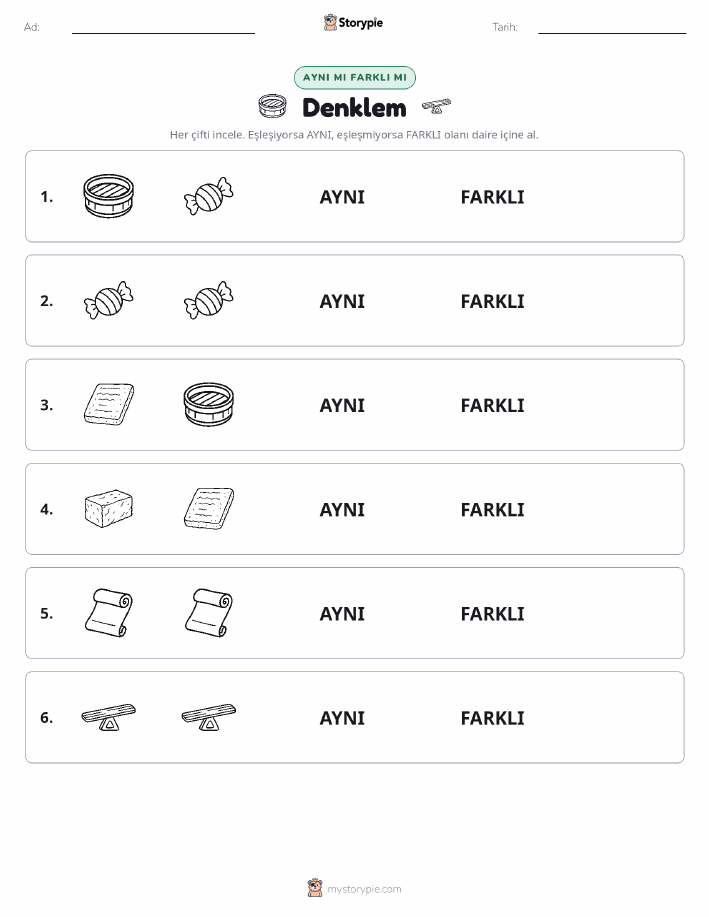 Aynı mı Farklı mı