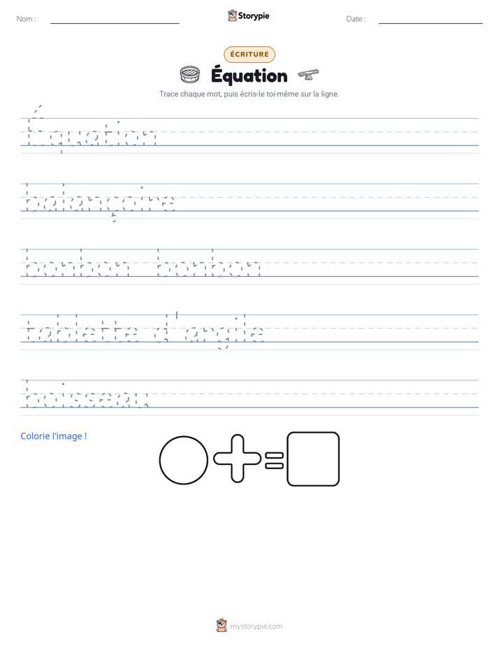 Pratique d'écriture