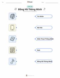 Tài liệu in sẵn Đồng hồ thông minh cho trẻ em