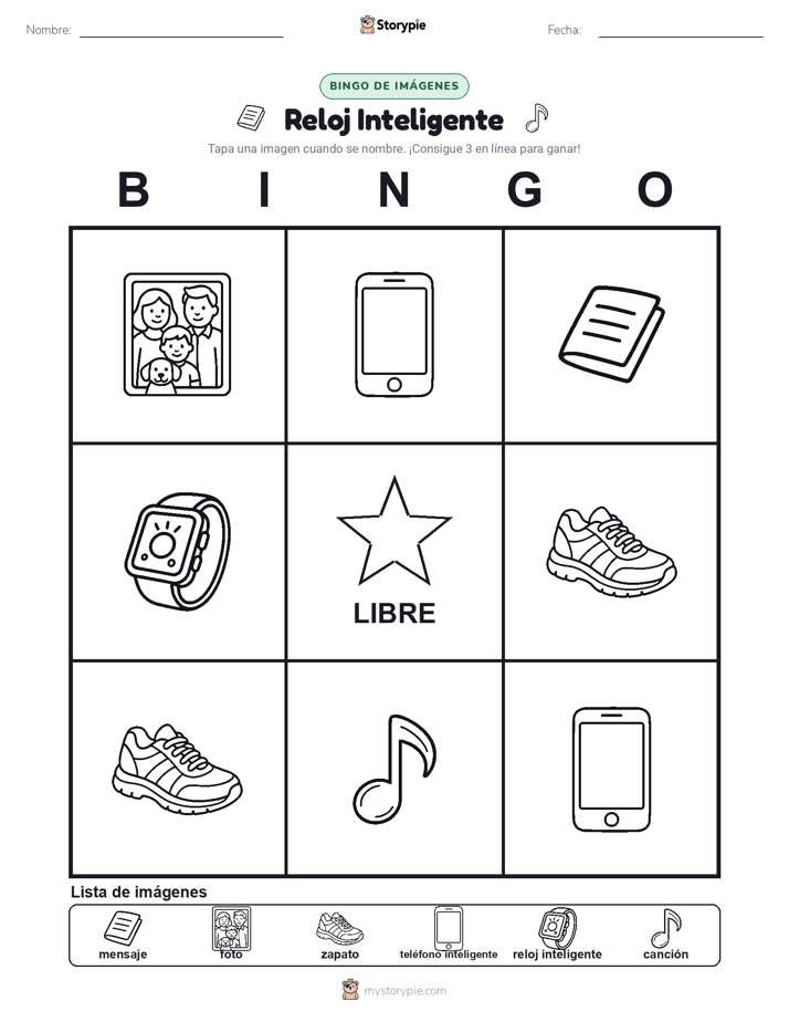 Bingo de Imágenes