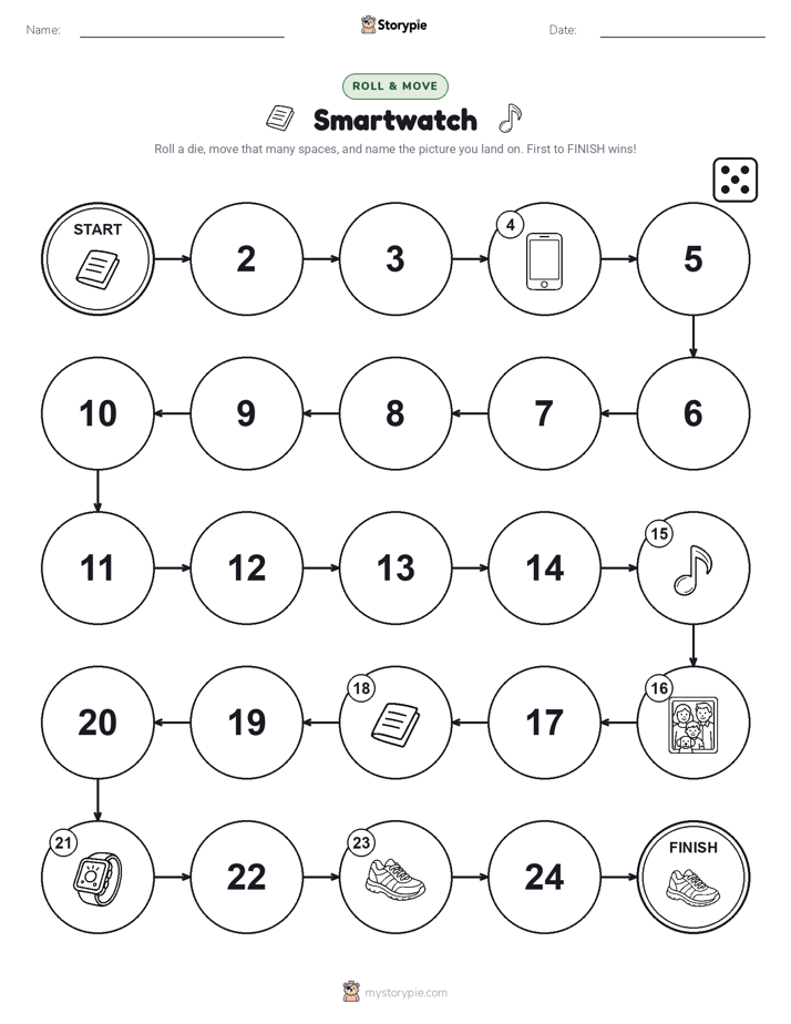 Roll & Move Game