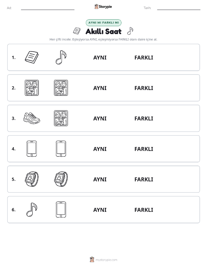 Aynı mı Farklı mı
