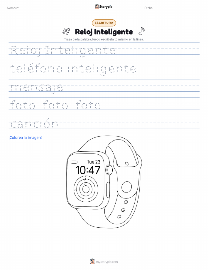Práctica de Escritura