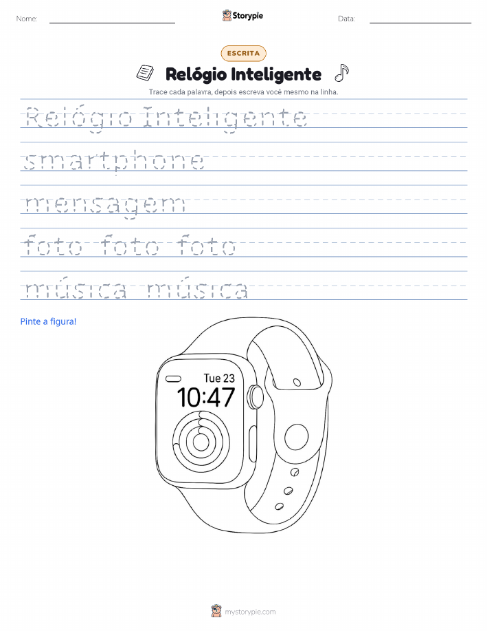 Prática de Escrita