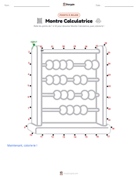 Aperçu de la feuille de travail imprimable Calculatrice