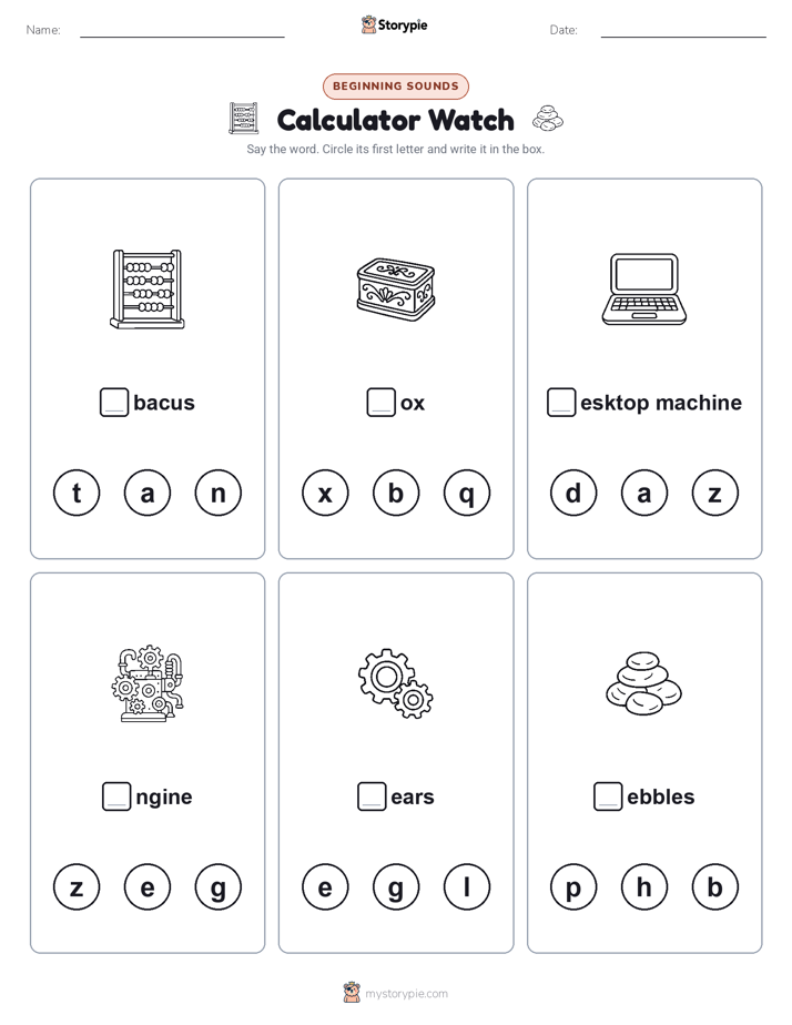 Beginning Sounds