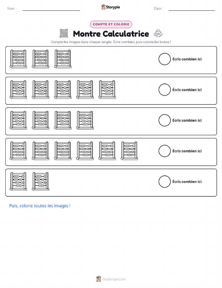 Compter & Colorier