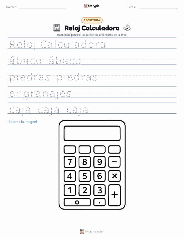 Práctica de Escritura