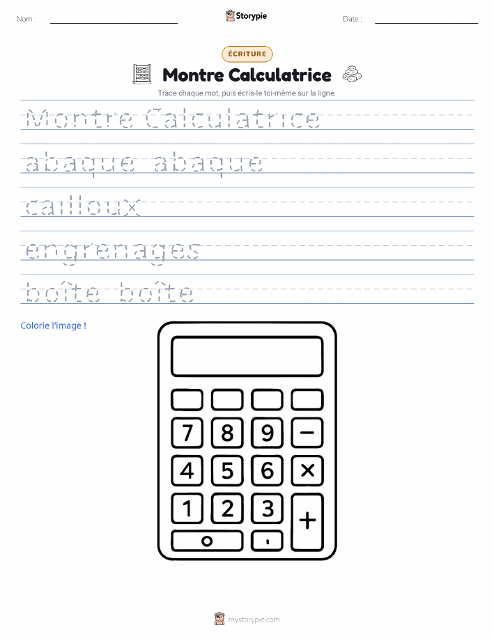 Pratique d'écriture